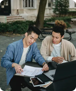 Two students
